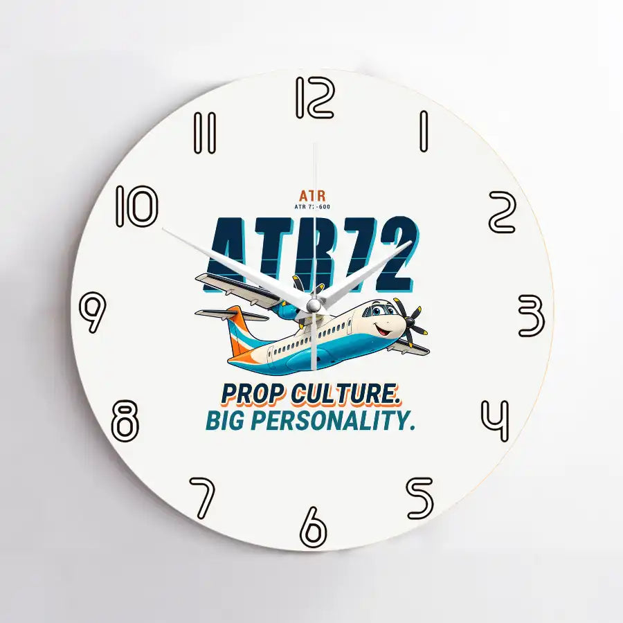 ATR 72-600 - Cartoon - No Frame - White