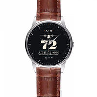Thumbnail for ATR 72-600 - Heritage - Leather Strap - Striped Brown Leather Strap