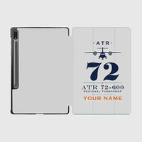 Thumbnail for ATR 72-600 - Heritage + Name - Samsung Tablet - Light Gray