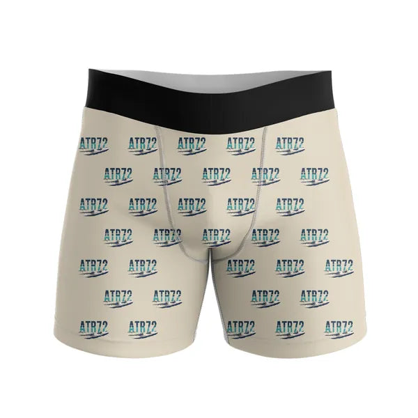 ATR 72-600 - Men Boxers - Original Pattern - Beige