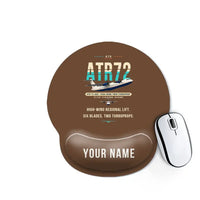 Thumbnail for ATR 72-600 - Original + Name - Ergonomic Mouse Pad - Brown
