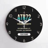 Thumbnail for ATR 72-600 - Original + Name - No Frame - Black