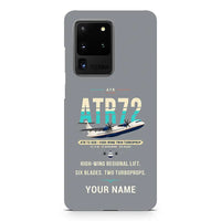 Thumbnail for ATR 72-600 - Original + Name - Samsung Case - Gray