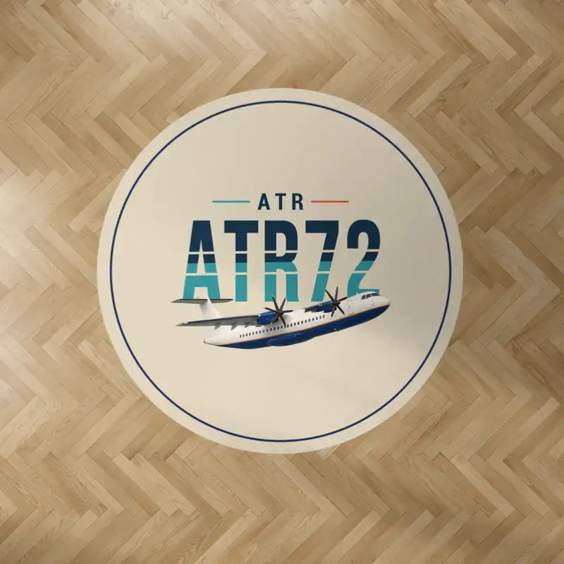 ATR 72-600 - Original - Round Carpet - Beige
