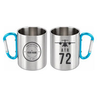 Thumbnail for ATR 72-600 - Outdoors Mug - Heritage + Name - Light Blue