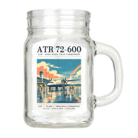 Thumbnail for ATR 72-600 - Poster - Cocktail Glass (Mason Jar)