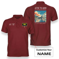 Thumbnail for ATR 72-600 - Poster - Double-Side Polo - Red + Name