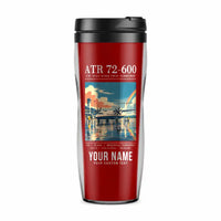 Thumbnail for ATR 72-600 - Poster + Name - Plastic (No Holder) - Red