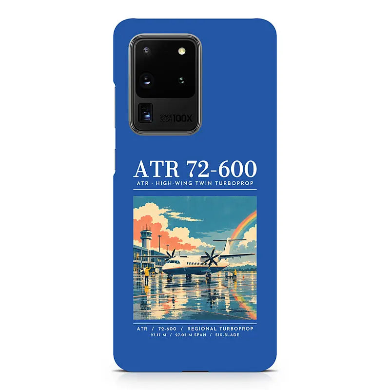 ATR 72-600 - Poster - Samsung Case - Blue