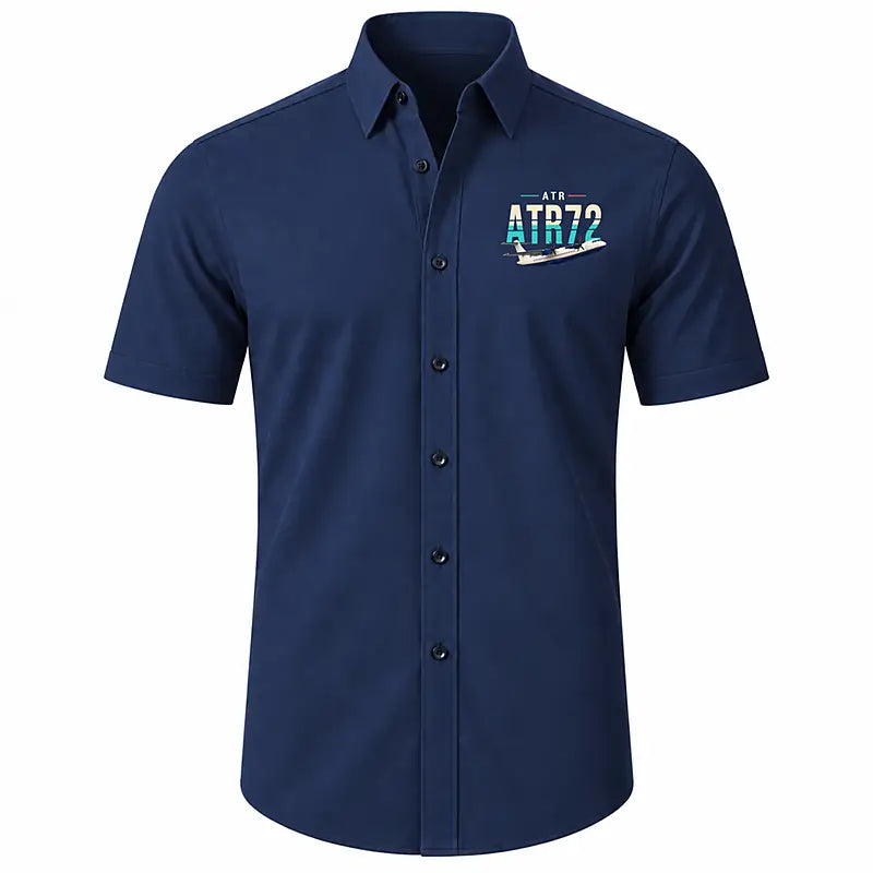 ATR 72-600 - Short Sleeve Shirt - Original - Dark Blue