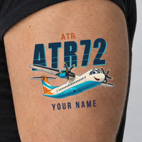 Thumbnail for ATR 72-600 - Tattoo - Cartoon + Name - Man