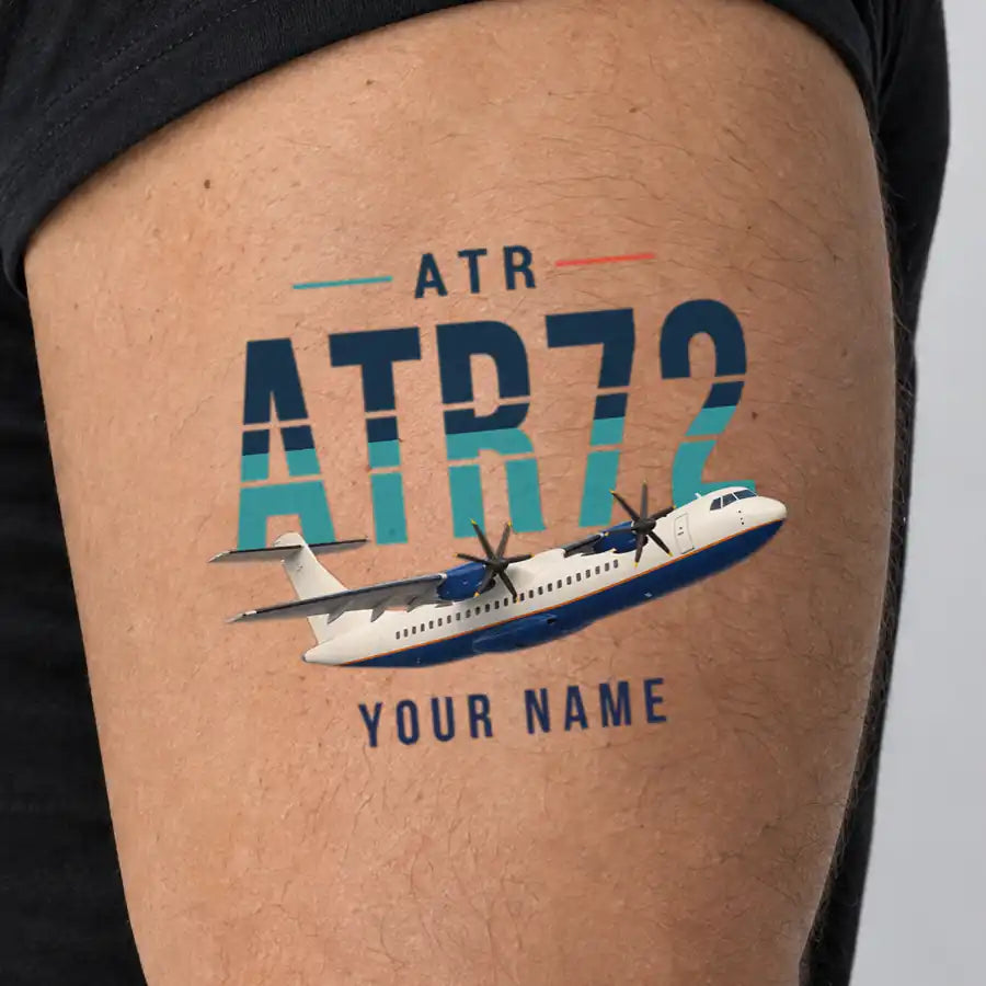 ATR 72-600 - Tattoo - Original + Name - Man