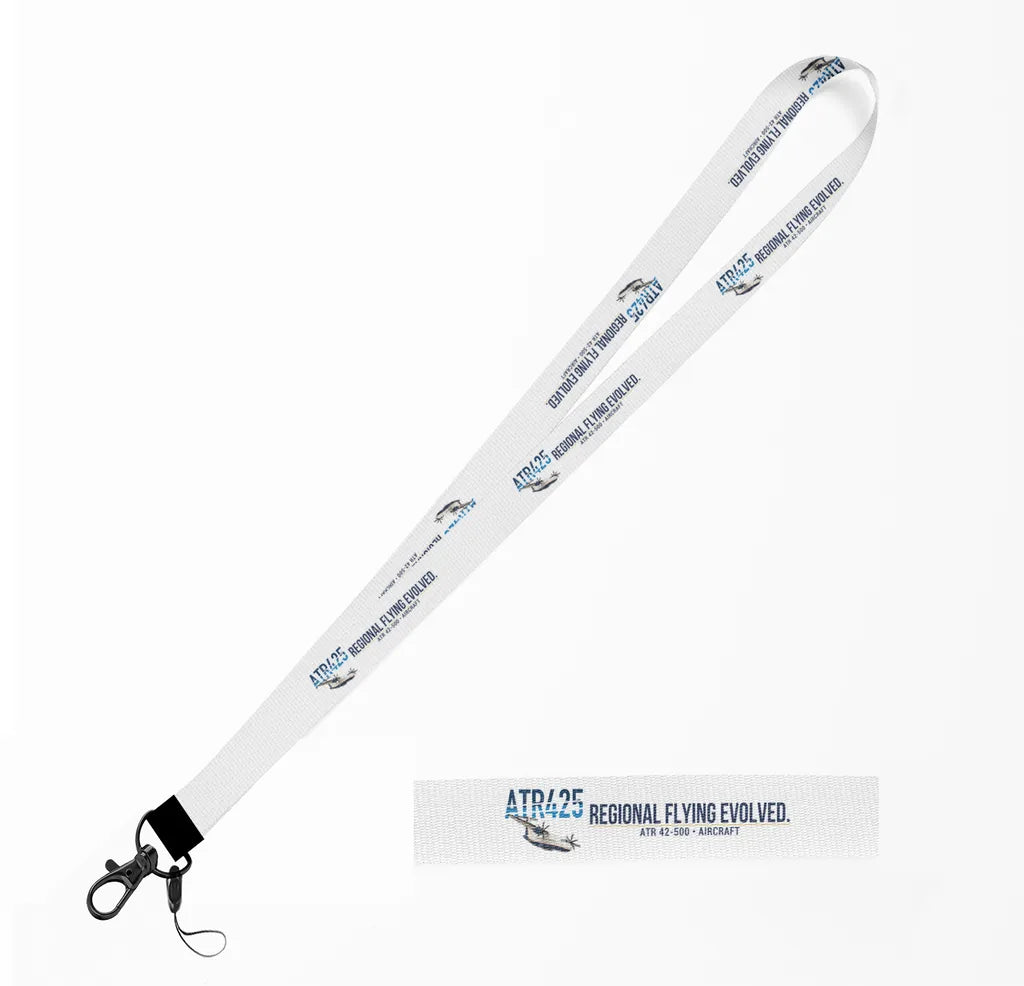 ATR 42-500 lanyard - white