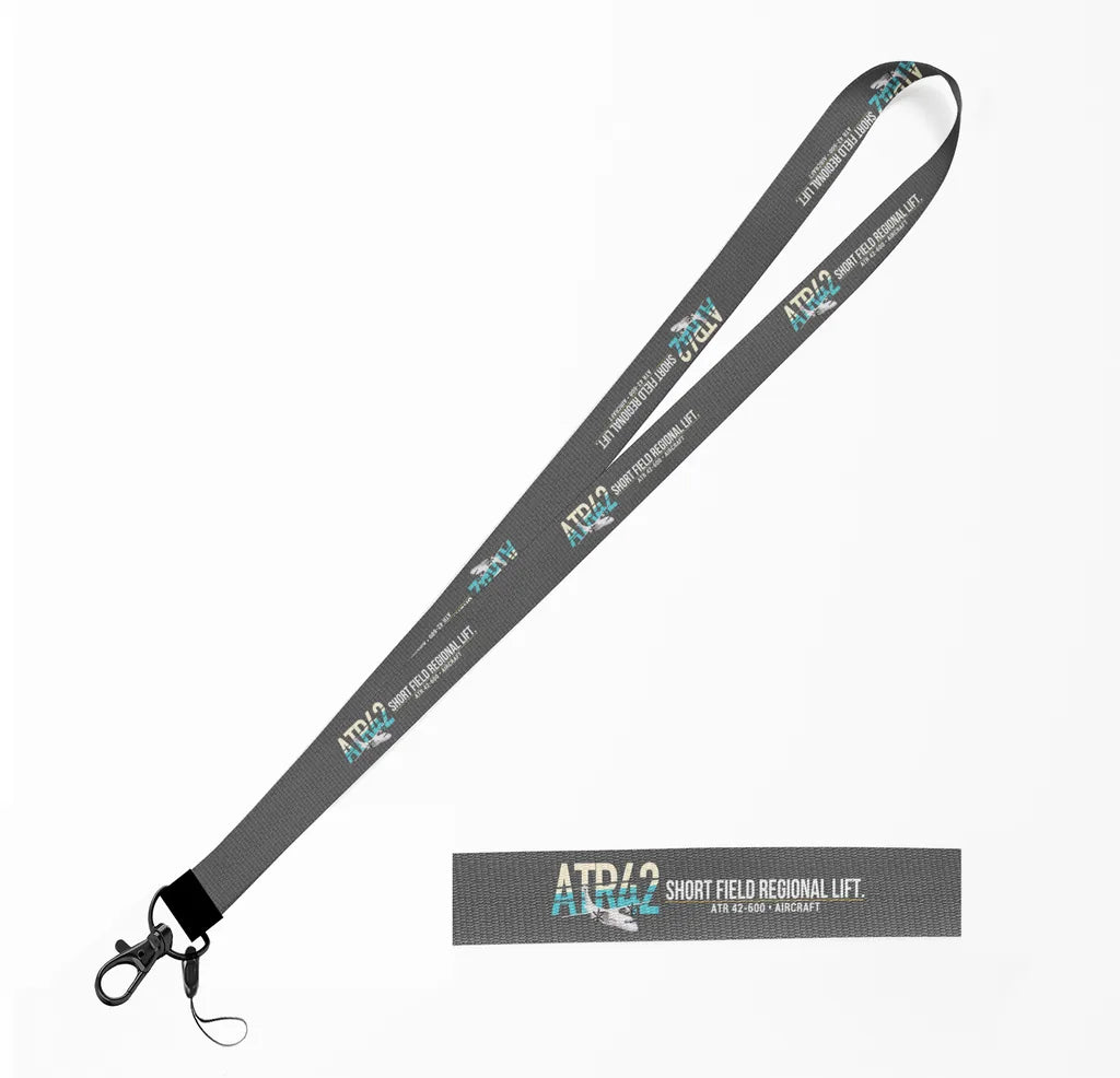 ATR 42-600 lanyard - gray