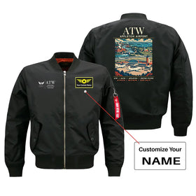 Appleton International Airport (ATW) Bomber Jacket