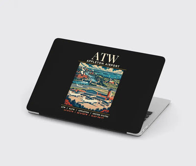ATW - Poster - MacBook Case - Black
