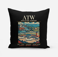 Thumbnail for ATW - Poster - Pillow - Black