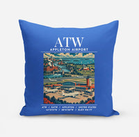 Thumbnail for ATW - Poster - Pillow - Blue