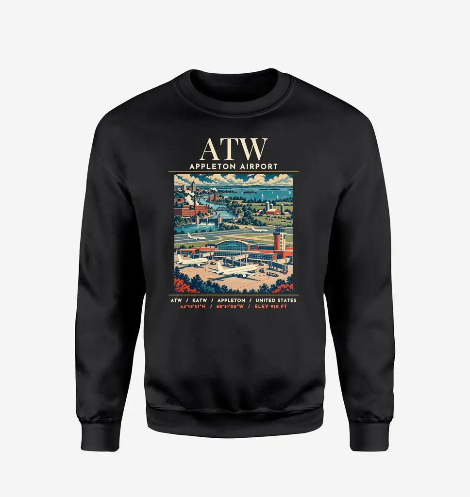 ATW - Poster - Sweatshirt - Black