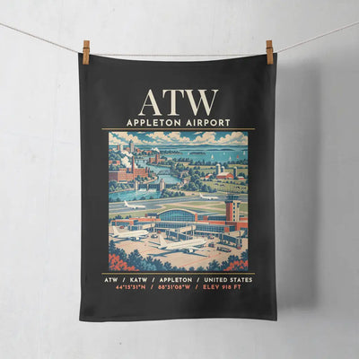 ATW - Poster - Towel - Black