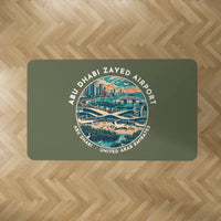 Thumbnail for Abu Dhabi Zayed International Airport (AUH) Carpets - Carpet Rectangle - Badge - Green Army V2