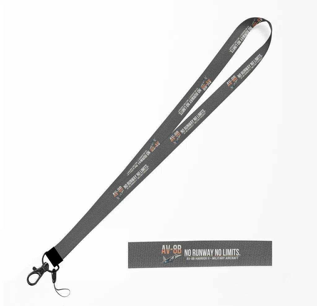 AV-8B Harrier II lanyard - gray