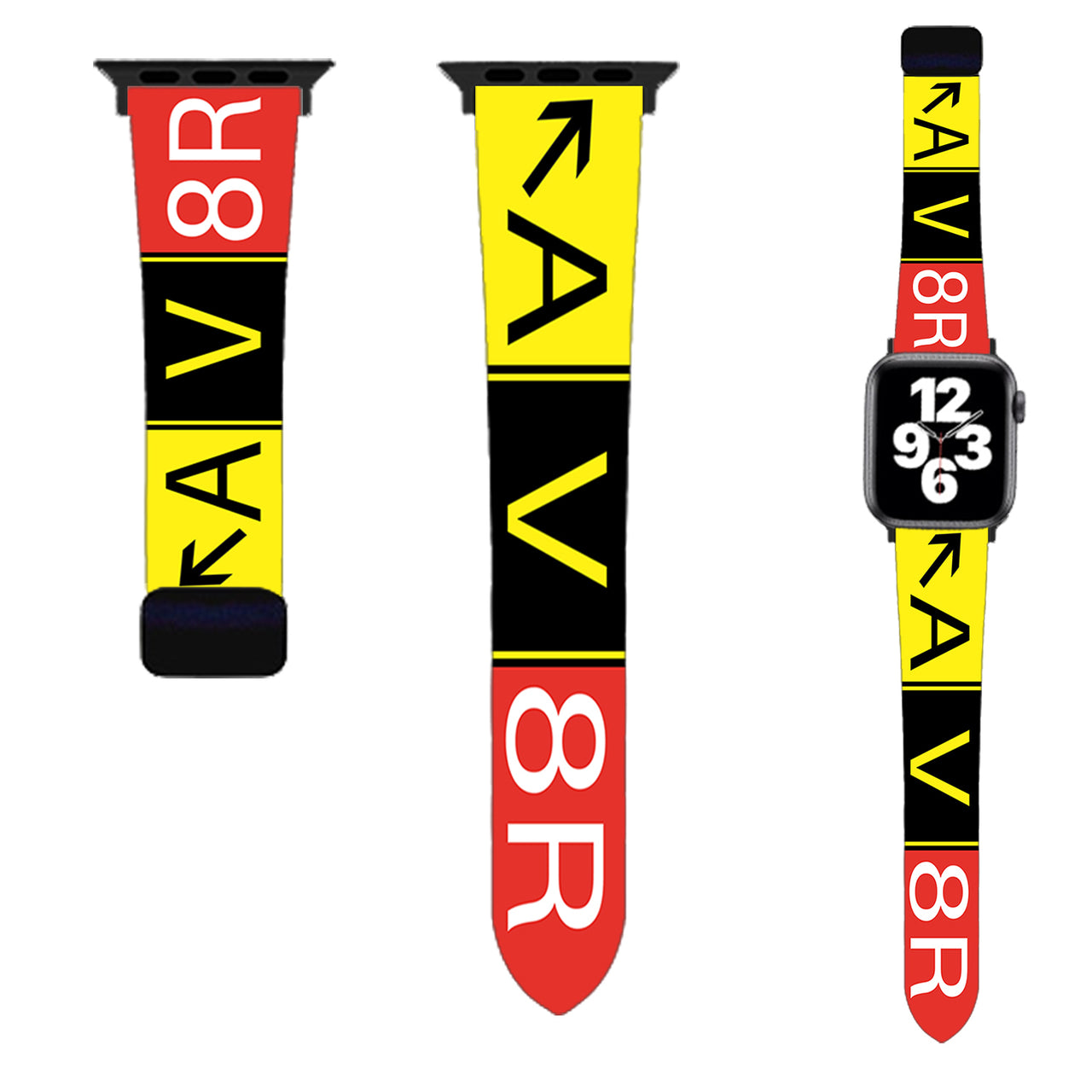 AV8R Designed Soft Silicone Apple Watch Bands