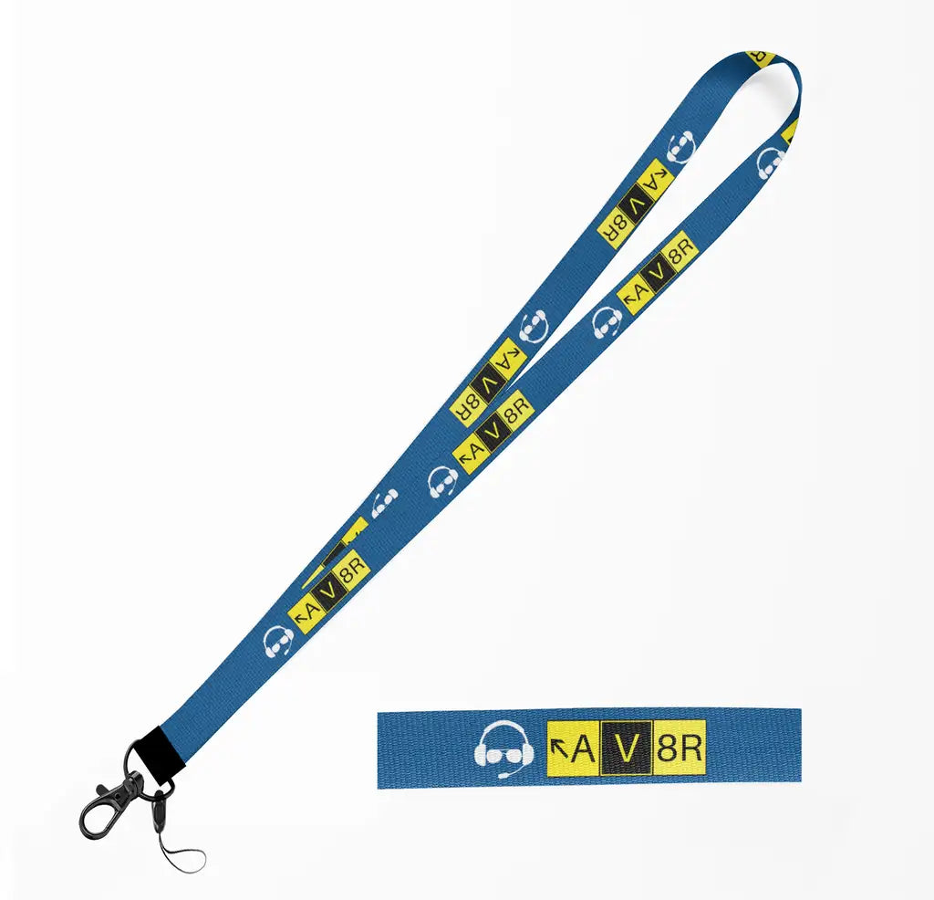 AV8R 2 lanyard - blue