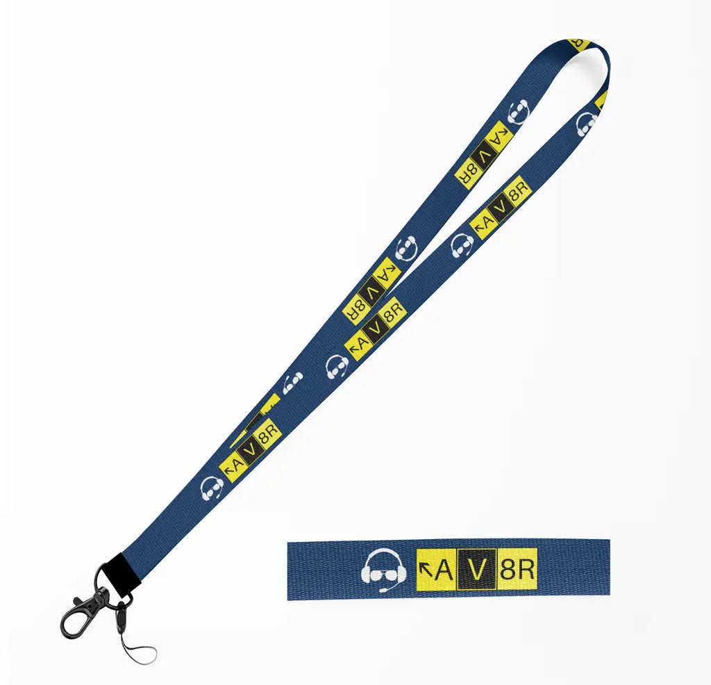 AV8R 2 lanyard - dark blue
