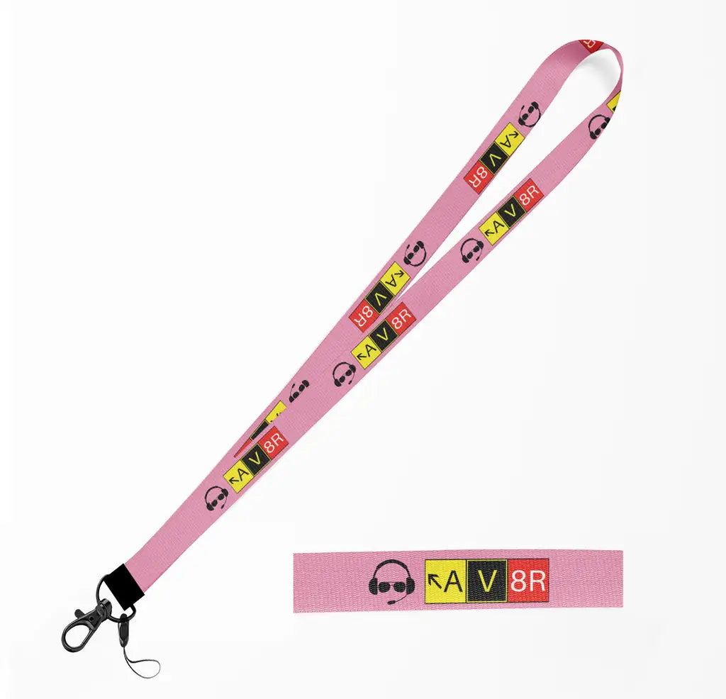 AV8R 2 lanyard - pink