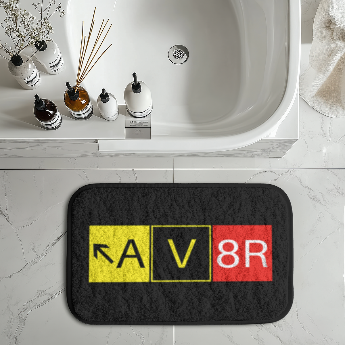 AV8R Designed Bath Mats
