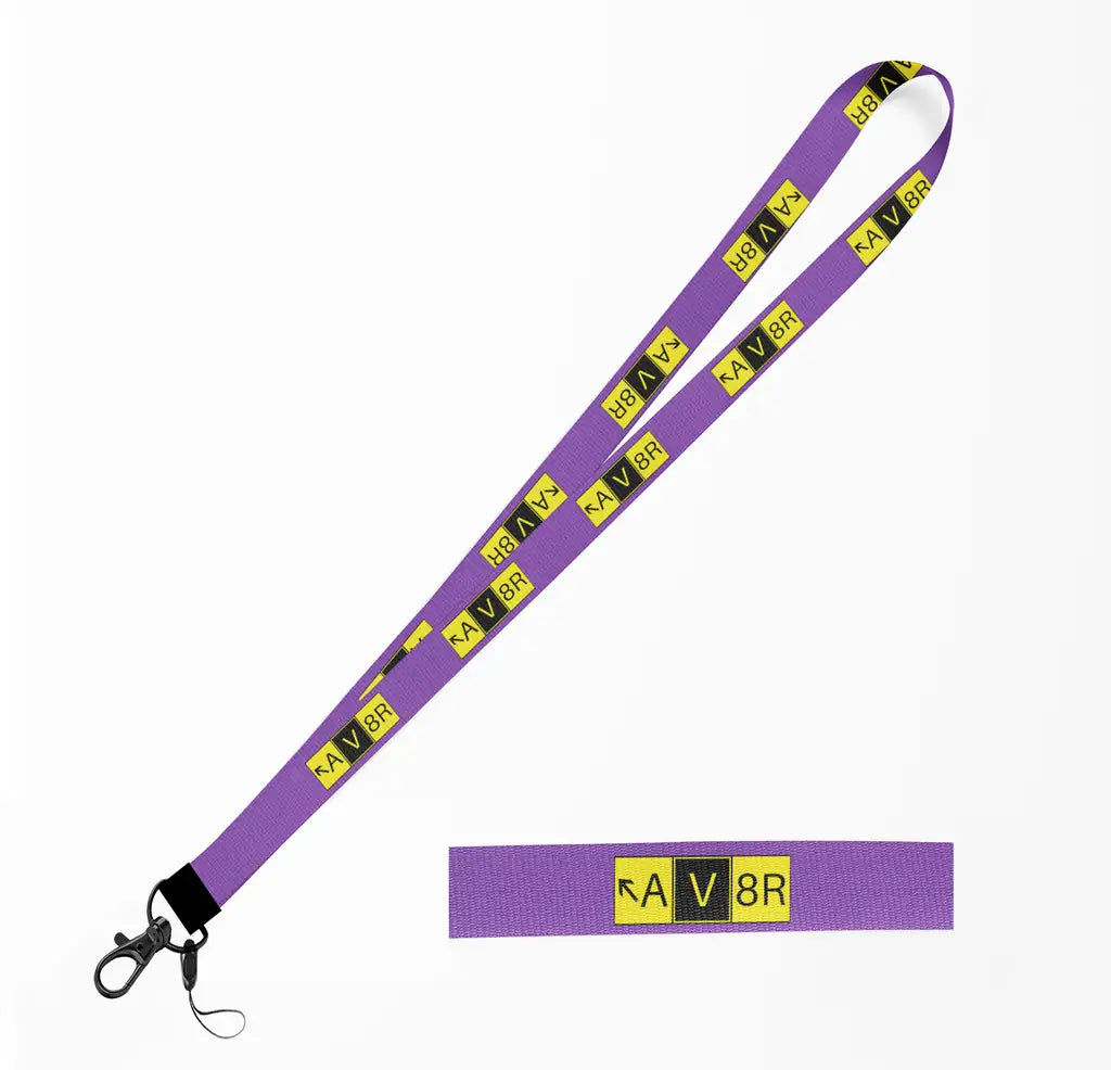 AV8R lanyard - purple