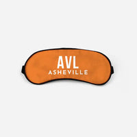Thumbnail for Asheville Regional Airport (AVL) Sleep Masks - Sleep Mask - Code - Orange