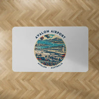 Thumbnail for Melbourne Avalon Airport (AVV) Carpets - Carpet Rectangle - Badge - Light Gray V2