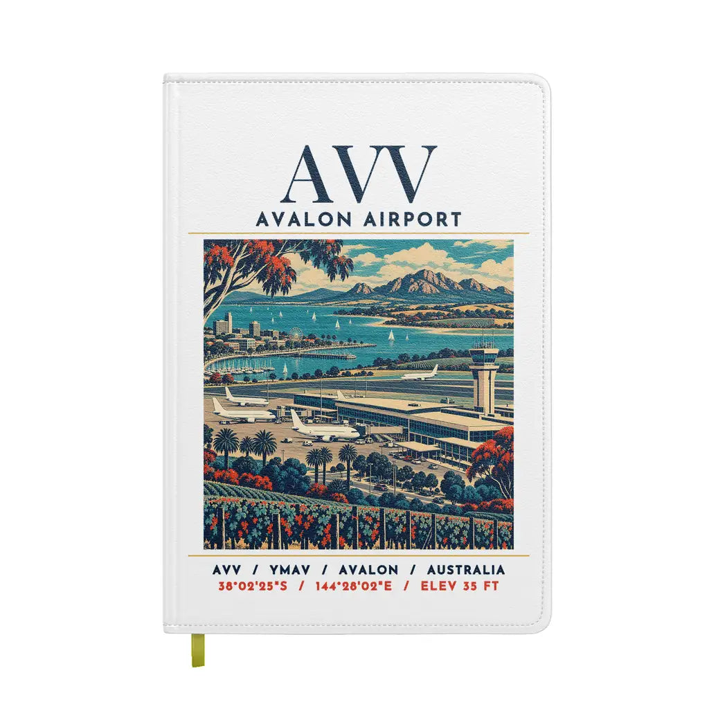 AVV - Poster - Notebook - White