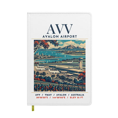 AVV - Poster - Notebook - White