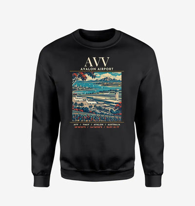 AVV - Poster - Sweatshirt - Black