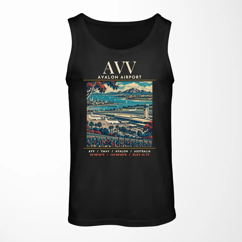 AVV - Poster - Tank Top - Black