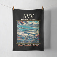 Thumbnail for AVV - Poster - Towel - Black