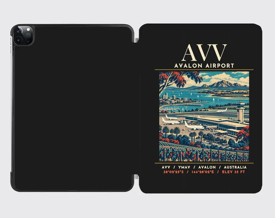 AVV - Poster - iPad Case - Black