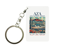 Thumbnail for AZA - Poster - Key Chain - White
