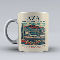 Thumbnail for AZA - Poster - Mug - Beige