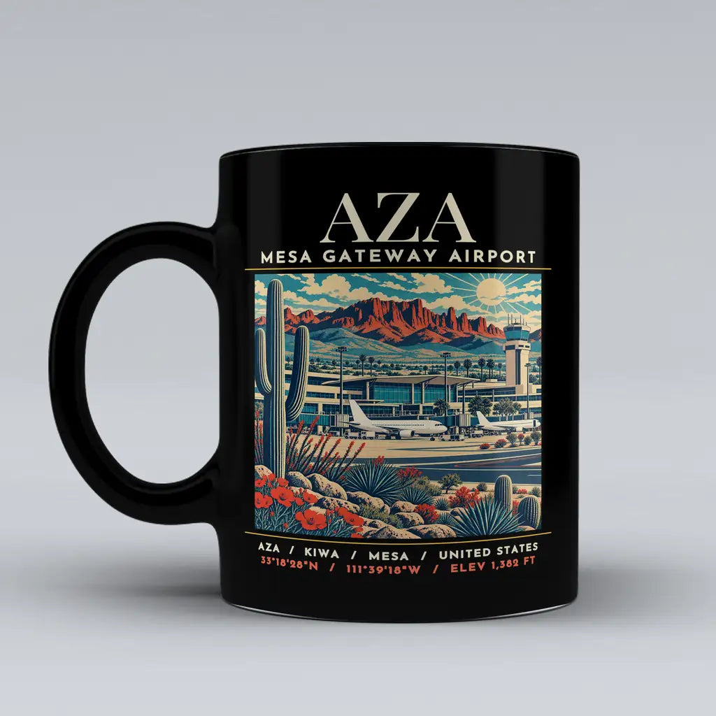AZA - Poster - Mug - Black