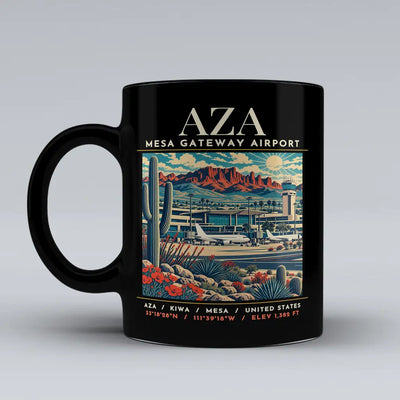 AZA - Poster - Mug - Black
