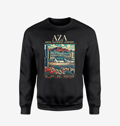 AZA - Poster - Sweatshirt - Black