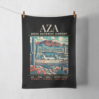 Thumbnail for AZA - Poster - Towel - Black