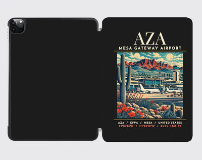 AZA - Poster - iPad Case - Black