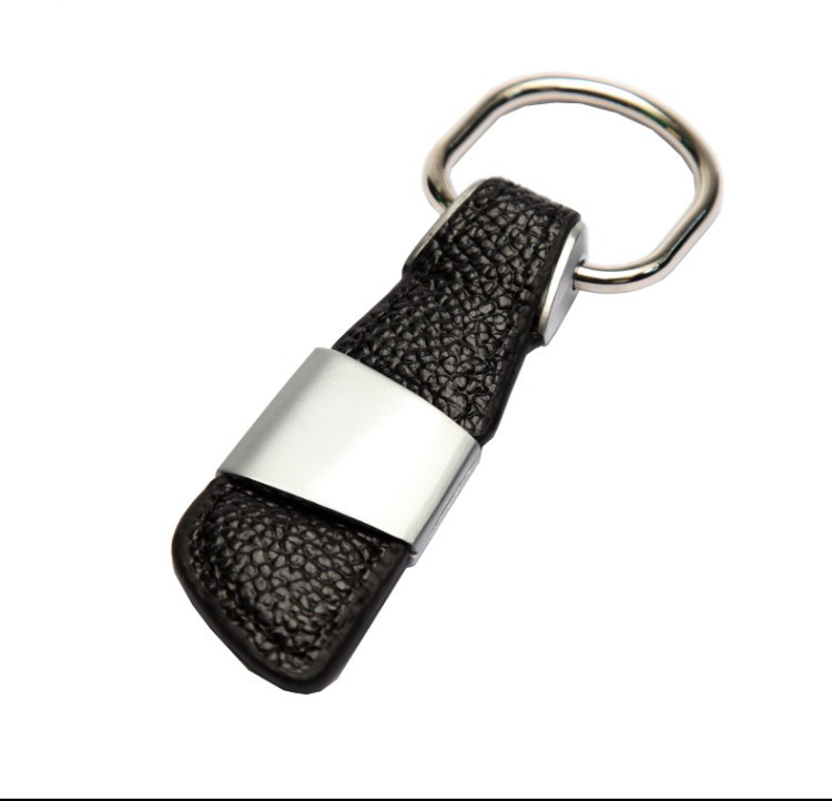 Your Custom Design & Image & Logo & Text Design  Genuine Leather Car(1) Key Chain