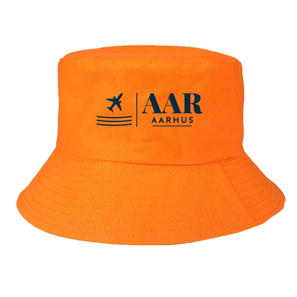Aarhus Airport (AAR) summer hat - orange
