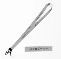 Thumbnail for Accra City Series lanyard - light gray